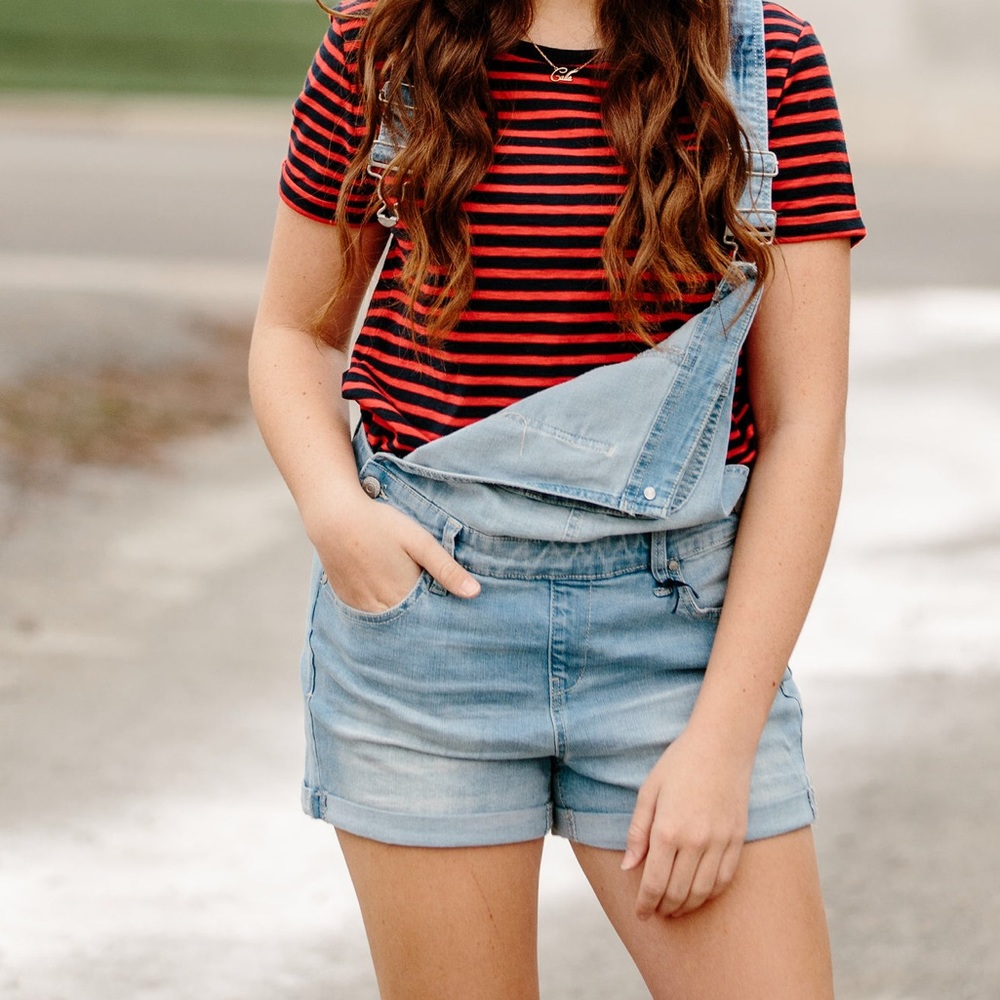 denim overalls